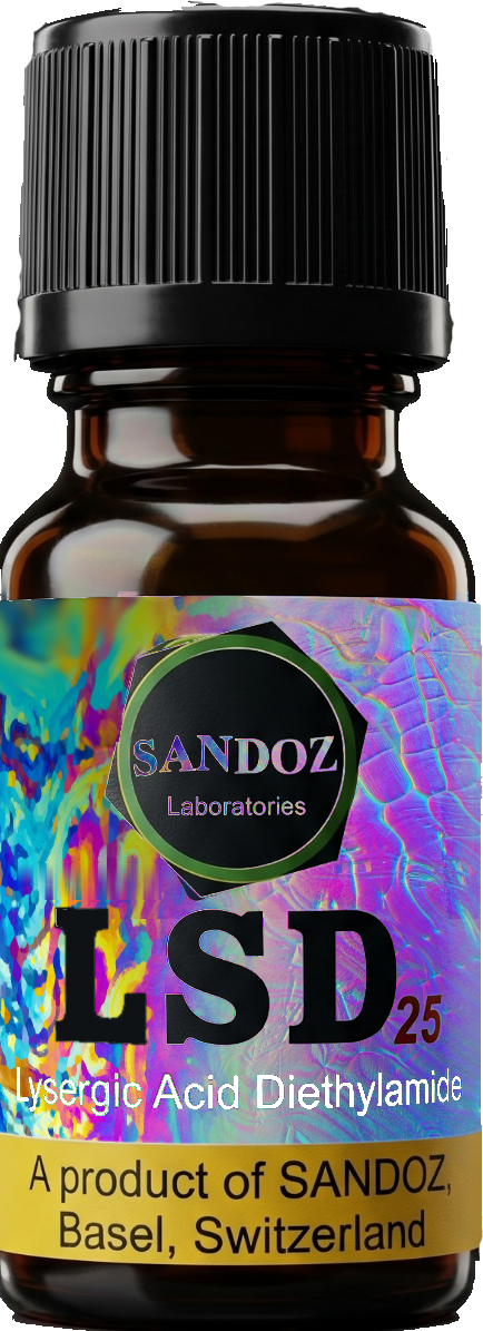 SESHDEVILS Sandoz LSD-25 Kinetik Flasche